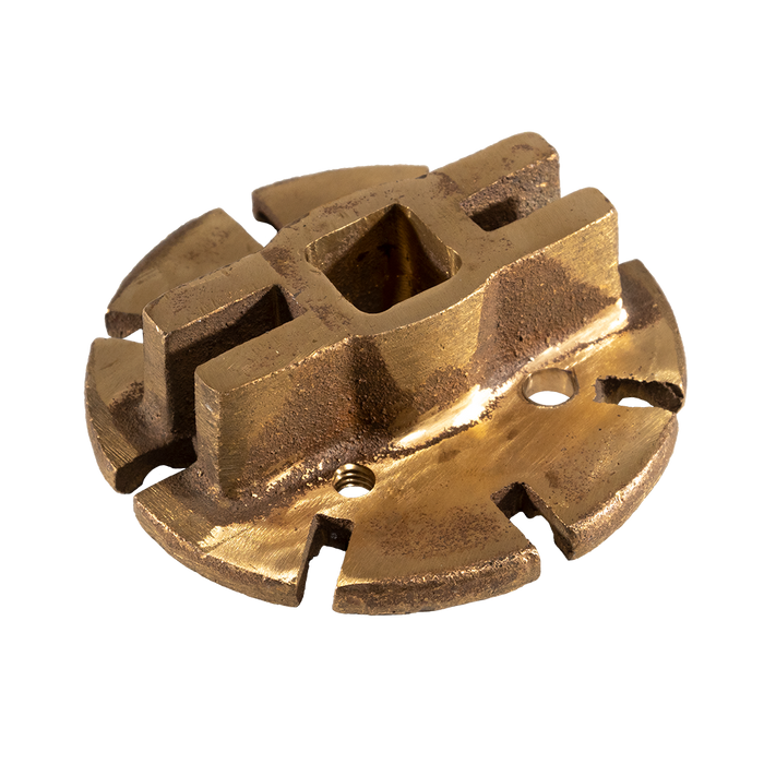 Detail 11:  Upper Spider (Head Only Tool) for 6-1/2" - 8 Lug (Brass)